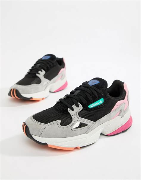 adidas sneakers falcon multi zwart|Adidas Falcon Sneakers .